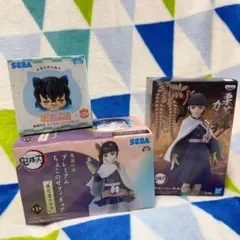 鬼滅の刃 栗花落カナヲ フィギュア2点+伊之助