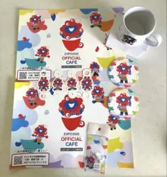 ロ*ミ様 ミャクミャク公式カフェ EXPO2025 ランチョンマット