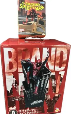 スパイダーマン くじ A賞 スイングスタチューMARVELLuminasta‐のサムネイル