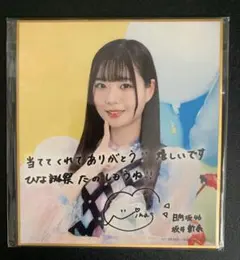 日向坂46 坂井新奈　ひなこれ チャレンジくじ A賞 アクリルブロック ひなこれ」第7回「アニバーサリー」イ | FCニュース | 日向坂46