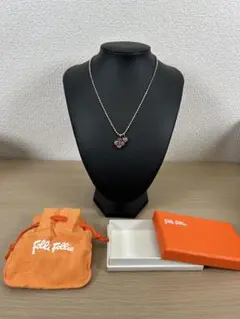 フォリフォリ シルバー925 ネックレス 750 ピンク B413のサムネイル