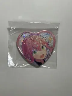 あんさんぶるスターズ　缶バッジ 姫宮　桃李 ハート型　ホログラムのサムネイル