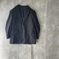 a0571【バーバリー】スーツ ジャケット(AB6) 羊毛 三陽商会 ストライプ