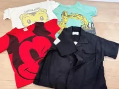 【キッズ服（100cm）】半袖4点セット（セスタヴォカーレ・ミッキー含む）のサムネイル