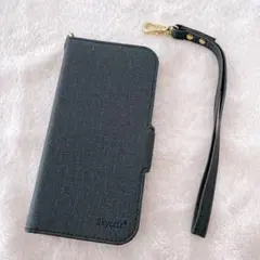 iPhone 14 ケース 手帳型 6.1インチ ブラック カード収納