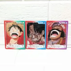 ワンピース 一番くじ カードデザインアクリルスタンド 3点セット!!