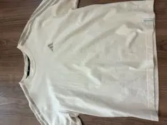 adidas レディース 半袖 Tシャツ　クリーム色