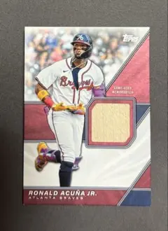 RONALD ACUÑA JR. topps MLB 2026 バットレリック