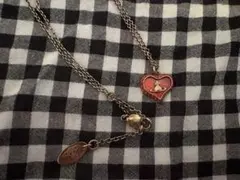 Vivienne Westwood ペトラネックレス　ハート レッド