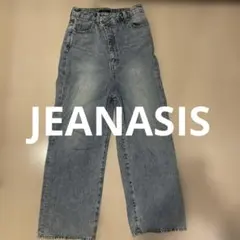 JEANASIS アシンメトリー デニムパンツ