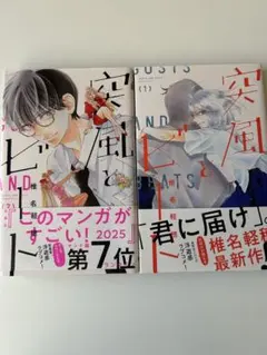 突風とビート　1、2巻セット