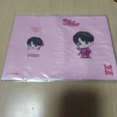 TinyTan J-Hope 일러스트 장난감 여권 커버