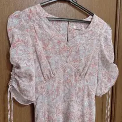 【SNIDEL】バリエーションプリントマーメイドワンピース