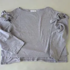 JILL STUART グレー オフショルダー Tシャツのサムネイル