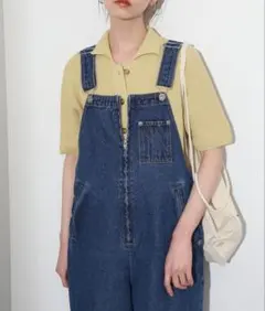SLOBE IENA スローブイエナ　サマーニットポロカーデ　イエローのサムネイル