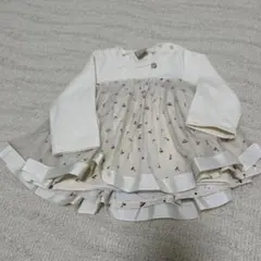 petit main フラワープリント トップス 80cm