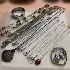 アクセサリー まとめ売り ネックレス（シルバー刻印あり）