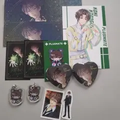 プラスメイト　片桐　缶バッジ　チェキ　ステラワース　ガチャ　ステッカー
