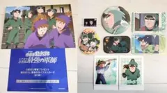 忍たま乱太郎 入場特典 缶バッジ カード 中在家長次 七松小平太 鉢屋三郎