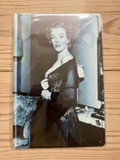 マリリンモンロー ブリキ看板 メタルプレート アメリカン雑貨