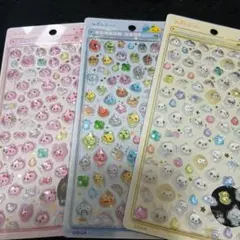 ボンボンドロップシール mini しずくちゃん　うるおいちゃん　みるみるちゃん