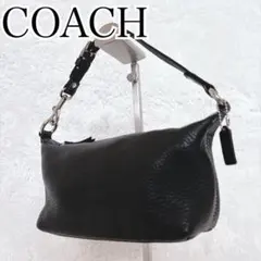 COACH Shoulder Vanity Bag GrainedLeather