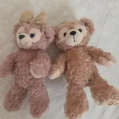 ダッフィー シェリーメイ ノーマル ぬいぐるみバッジ