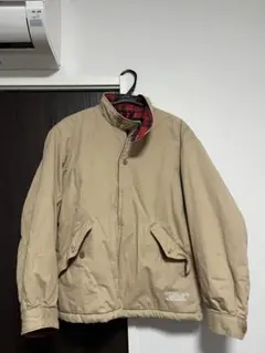 GU UNDERCOVERコラボ ベージュ アウター チェック柄