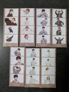 TravisJapan 全員分 TVfan ハッピー4カット 7枚セット