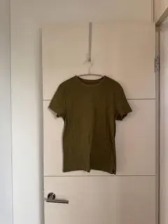 UNIQLO ユニクロ リブTシャツ オリーブ XL