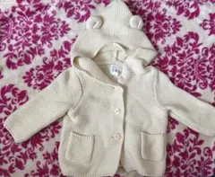 babyGAP フード付きカーディガン　58〜69サイズ