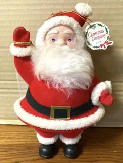 80年代 ビンテージ クリスマス サンタクロース フィギュア オーナメント 飾り