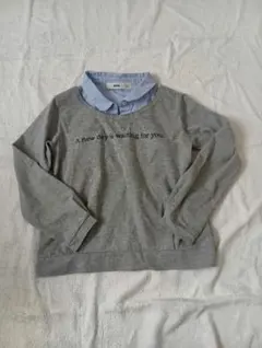 MPS. グレー トレーナー 長袖