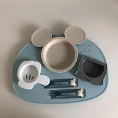 ミッキーマウス ベビー用食器セット