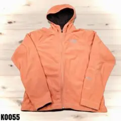 ノースフェイス フルジップ ジャケット パーカー S オレンジ K0055