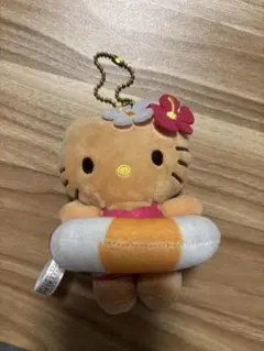 日焼けキティ　一番くじ　ぬいぐるみ　キーホルダー