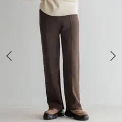LOWRYSFARM スムースニットパンツ