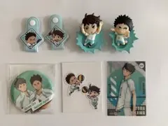 ハイキュー　青葉城西　及川徹　岩泉一　ステッカー他まとめ売り