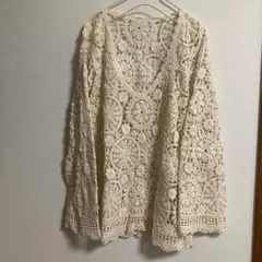 クロシェ編み ニット