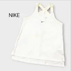 ナイキ DRI-FIT メッシュ タンクトップ スポーツウェア トレーニング 白