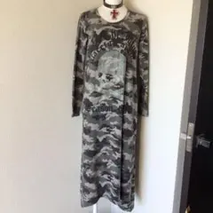 ロングtシャツワンピース