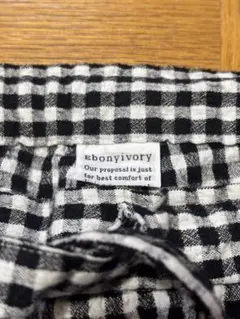 ebonyivory ギンガムチェック パンツのサムネイル