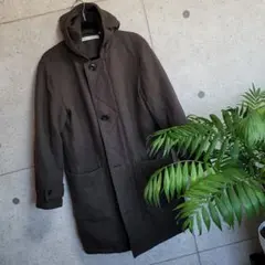 UNIQLO AND LEMAIRE ダークグリーンコート