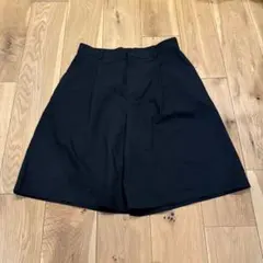 ZARA ザラ　メンズ ワイドハーフパンツ ブラック Mサイズのサムネイル