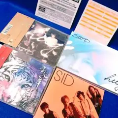 SID 4枚 CD セット まとめて シド 初回限定盤 DVD 帯付! マオ