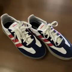 adidas スニーカー ネイビー/ホワイト/レッド