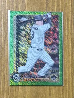 大山悠輔【99枚限定グリーンシマー】topps chrome 2025 NPB