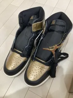 Air Jordan 1 ブラック/ゴールド ハイカット