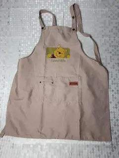 未使用　プーさん柄のエプロン
