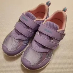 激安☆新品 ムーンスター キャロット 19cm 薄紫 スニーカー